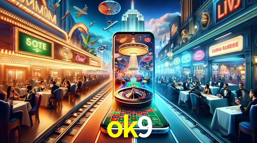 APP oficial da ok9 para mobile